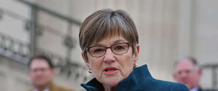Kansas Governor Laura Kelly. (Mark Reinstein/Corbis via Getty Images)