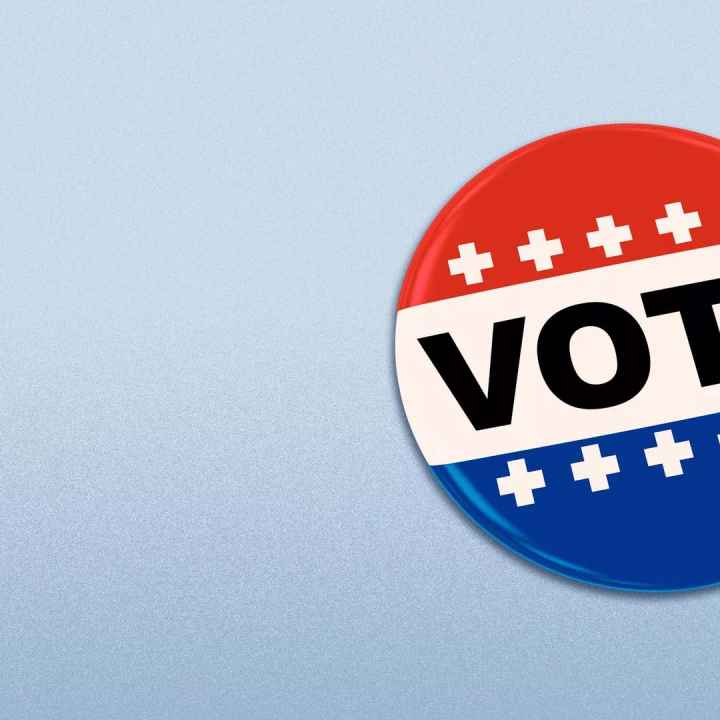 Vote button