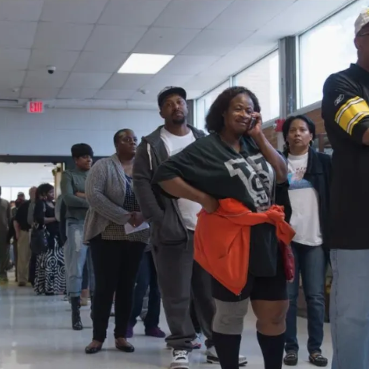 Among the finds of a ACLU of Kansas, knowing they’ll have to wait a long time keeps voters away from the polls, with the polls with the least voters assigned to them having the largest percentage voter turnout