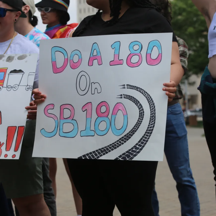Transgender Kansans will remain unable to change the gender marker on their driver's license for at least the next few months. Andrew Bahl/The Topeka Capital-Journal