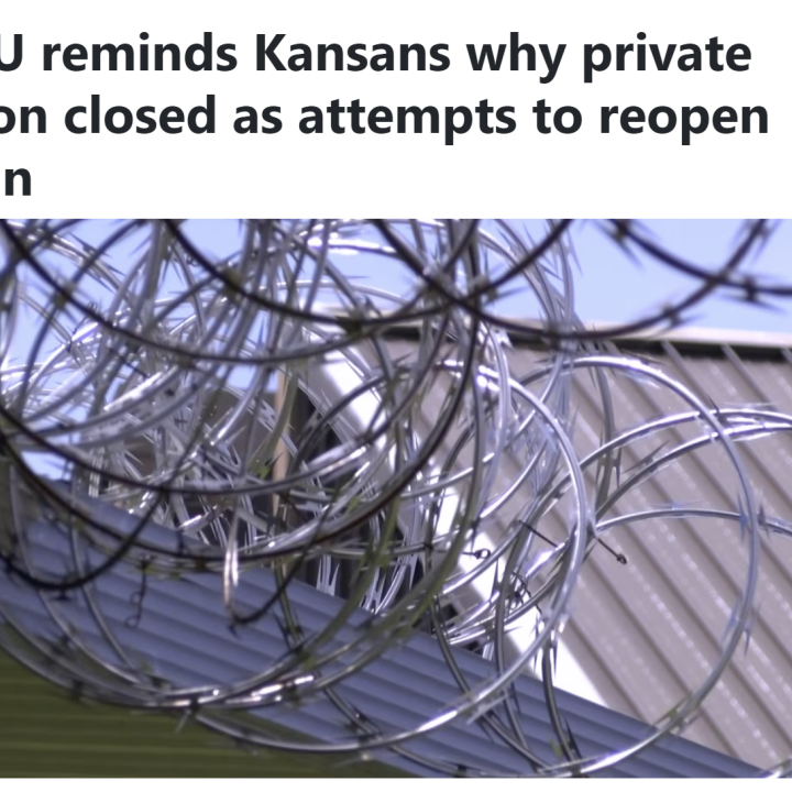 corecivic leavenworth detention center human rights violations